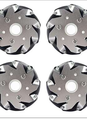 一组4寸100毫米麦克纳姆轮 万向轮 14162