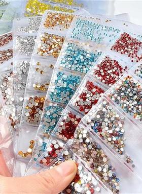 Nail Art Rhinestones Glitter Diamonds stal Gems 3D Tips