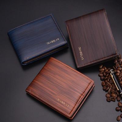 Short Wallet for Men Credit Cards Holder Large Capacity