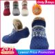 Indoor Floor Home Socks Winter Slippers Men Knitted