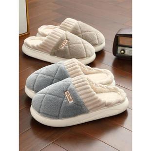 winter Women Indoor Shoes Bedroom Slippers For Men Home Mens