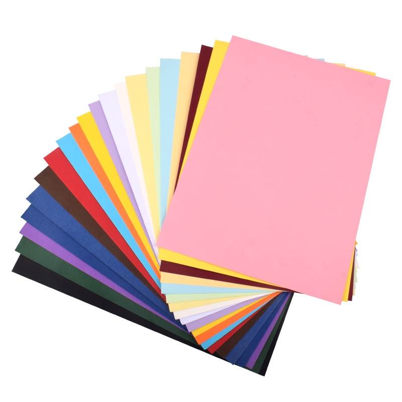 20 color A4 paper color thick handmade large cover cardboard