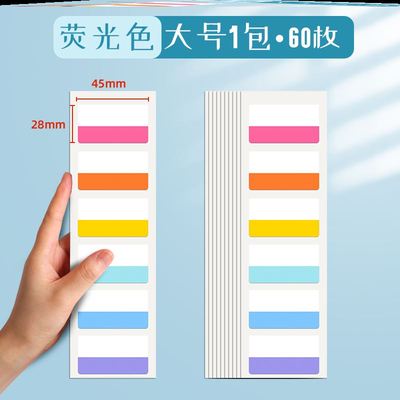 Transparent Sticky Notes with Scrapes Stickers Paper Clear s