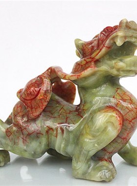 速发貅玉貔岫摆件玉石玉雕饰品店桌办公室铺面玉雕摆设装饰品