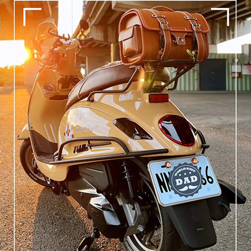 速发适用踏板摩托/座Fiddle飞度4车5货架飞度五后三尾箱包防水改