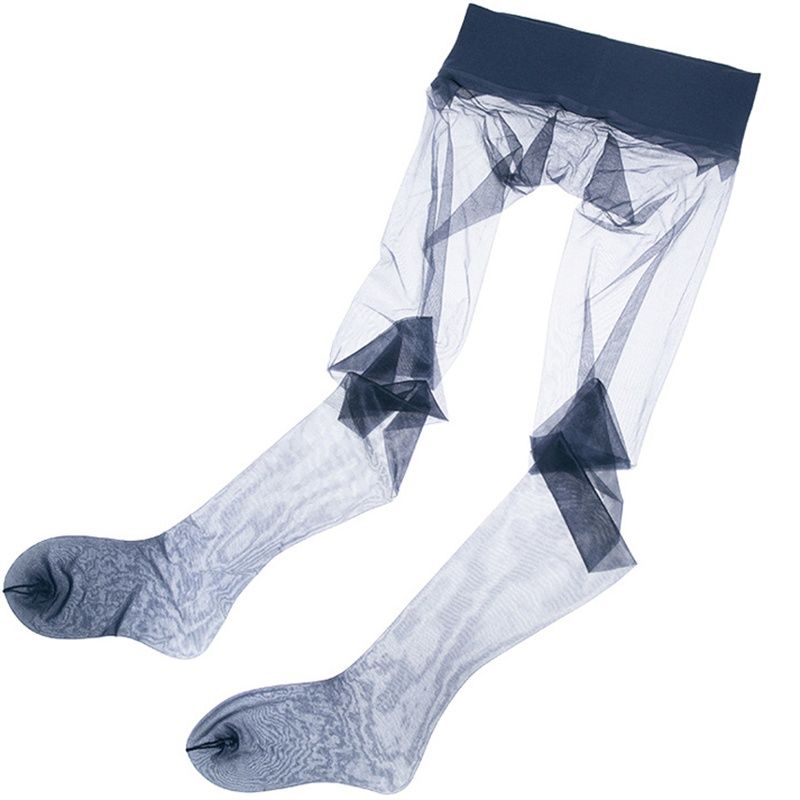 速发尖脚丝袜缝无透明低腰无痕光超薄性感连裤袜