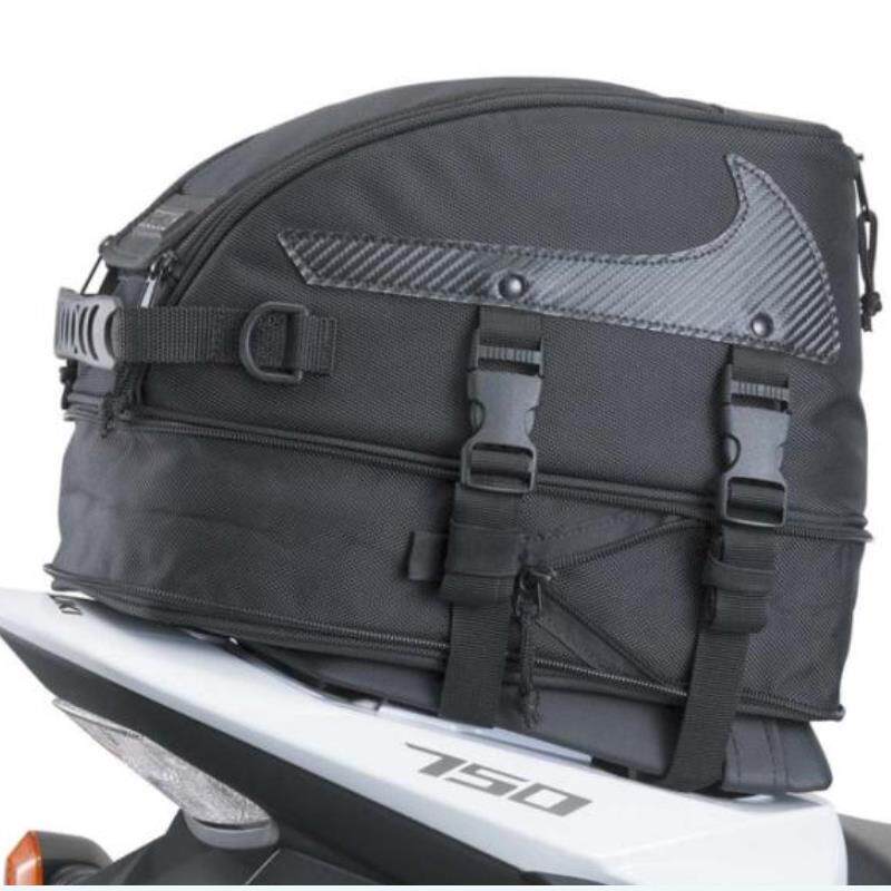 速发AK车海部品水托南后尾包 跑车街车拉力车摩托车后座包 防摩包