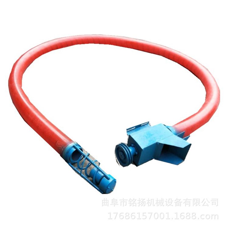 速发橡胶筒吸嘴吸粮机 大型仓库补仓吸料机 蛟龙上料机