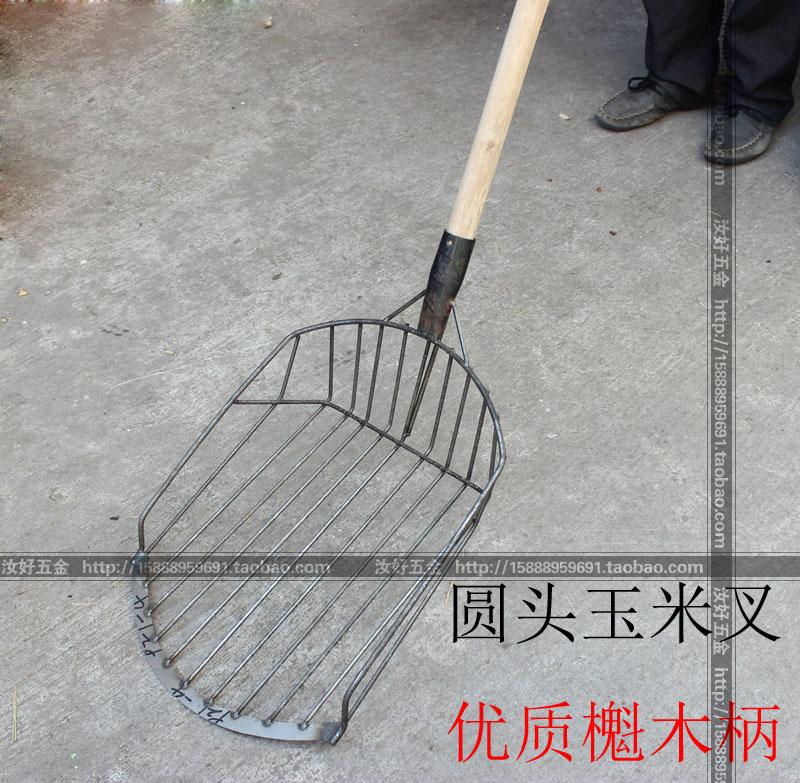 速发中碳钢玉米铲玉米叉 农业用玉米叉半圆玉米叉农业工具