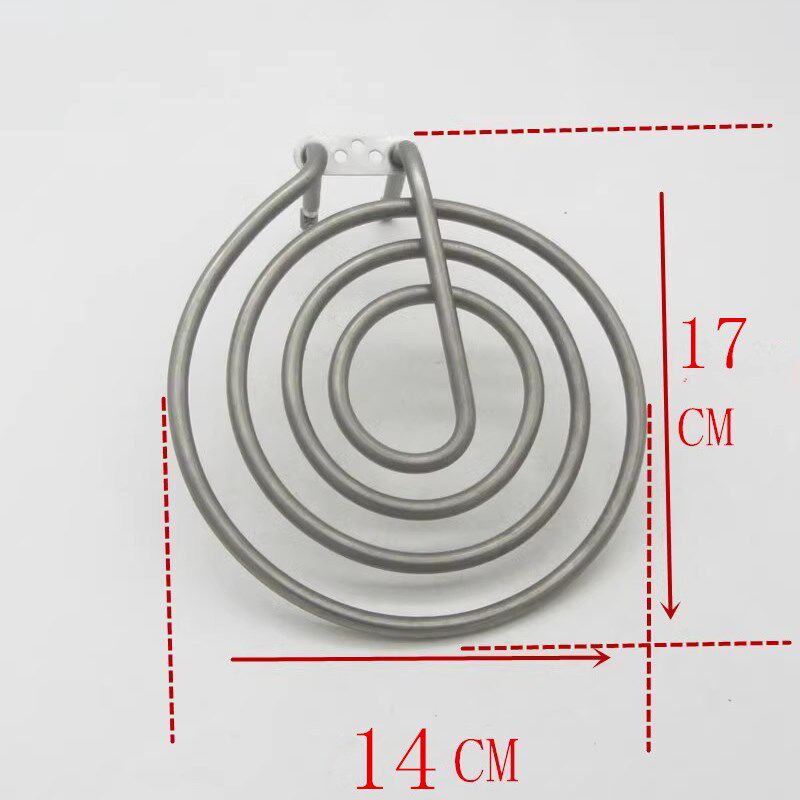 速发空气炸锅发热管光波炉蚊香型烧烤炉加热管通用电热管140W配件