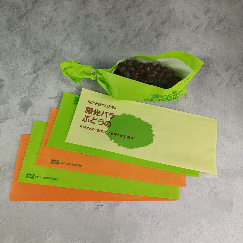 速发光袋瑰葡萄纸子提袋外包装专用袋礼品袋晴王玫子水果袋