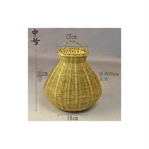 速发鱼篓子竹篓竹编鱼篓鱼竹篓手工竹编鱼篓装鱼篓子竹子制品