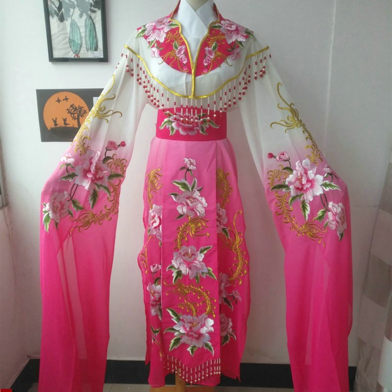 速发新款戏曲服装戏剧用品越剧花旦戏装京剧黄梅戏服装越剧花旦小