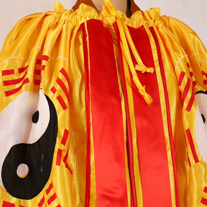 速发高功法衣九龙法衣道袍衣服八卦披风神像神衣神袍衣服神像披风
