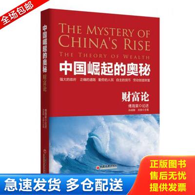 正版库存书9787513649414 中国崛起的奥秘 财富论 论述：傅海棠主笔：孙成刚沈良 中国经济出版社
