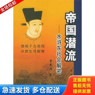 正版库存书9787501173235 帝国潜流：水浒灰社会解密 李光阁著 新华出版社