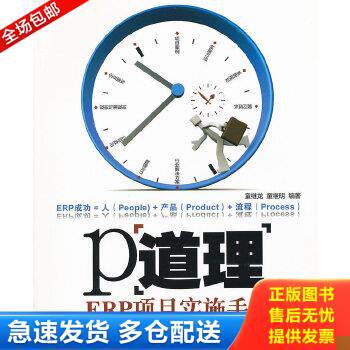 正版库存书9787302266372 P道理：ERP项目实施手记 童继龙,童继明　编著 清华大学出版社