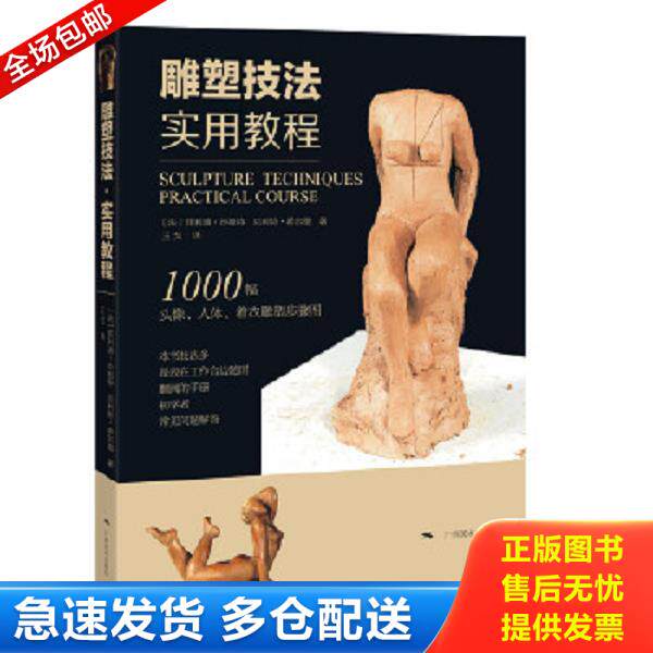 正版库存书9787549417025 雕塑技法·实用教程 (法)菲利浦·沙祖特贝利特·希尔德王戈译 广西美术出版社
