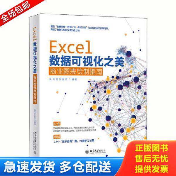 正版库存书9787301319413 Excel数据可视化之美：商业图表绘制指南 凤凰高新教育 北京大学出版社