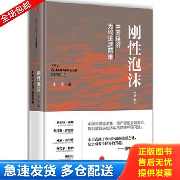正版库存书9787508660356 刚性泡沫（新版） 朱宁 中信出版社