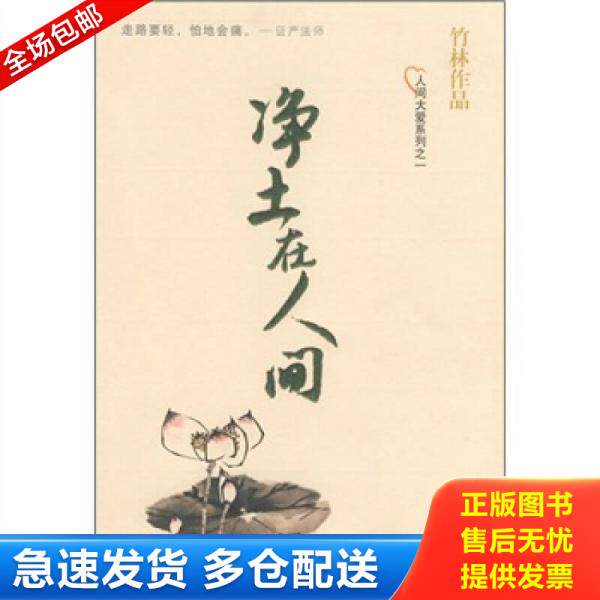 正版库存书净土在人间 9787539144931 竹林著 ２１世纪出版社