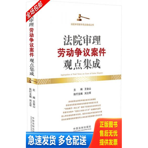 正版库存书法院审理劳动争议案件观点集成 9787509372616 王金山 中国法制出版社