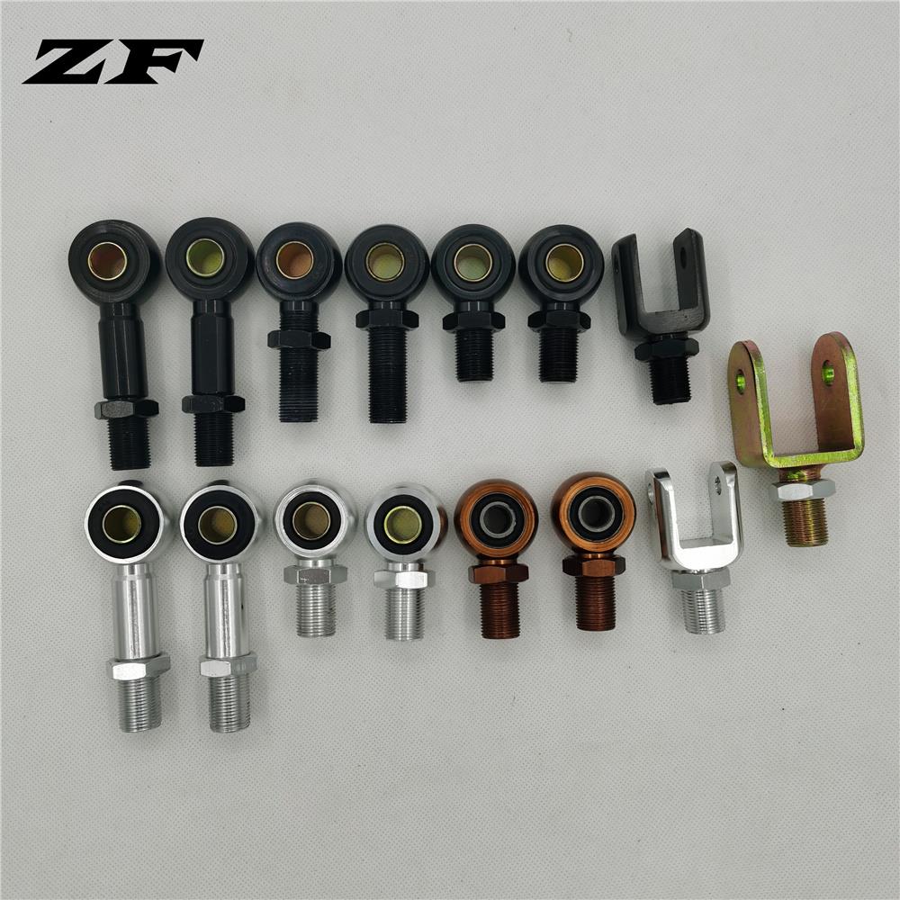 适合摩托车电动车改装后减震器加长圆头 开叉头 转接头后叉转换器