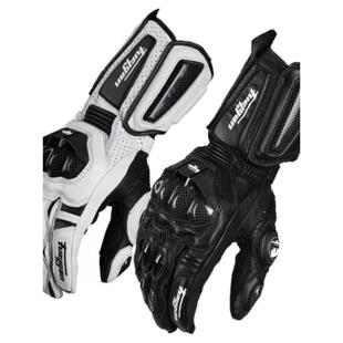 Furygan美洲豹 真皮加绒保暖 碳纤 摩托车手套骑士长款手套AFS-10