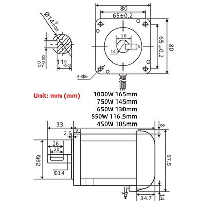 220V无刷小电机大功率高速3/6000 ~ 750W100Ow高转矩无刷电机调速
