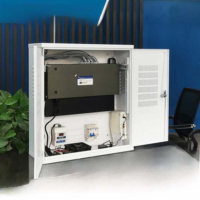 壁挂式网络柜监控硬盘录像机交换机企业服务器设备箱6055-4U