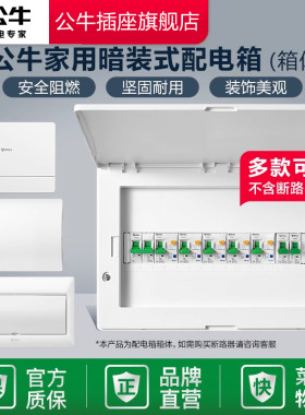 公牛官方旗舰店品质家用信息箱
