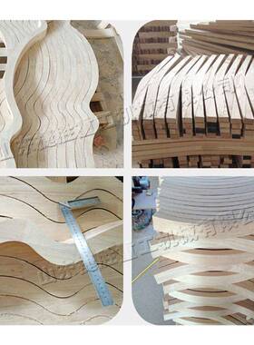 全自动板材曲线锯 案电动木材图图割形切锯 卧式数控js-scf-4木材