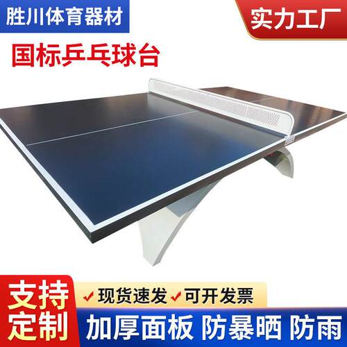 大彩虹乒乓球台业训练比赛台兵乓案子室内室外用乓乒专球乒乓球桌