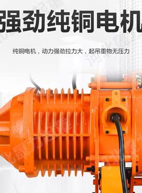 厂葫TRO链条电动葫芦1吨提升双链机单链运家行式鬼头环链电动芦