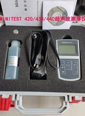 德国EPK超声波测厚仪Minitest420 430/440金属钢板玻璃涂层测厚