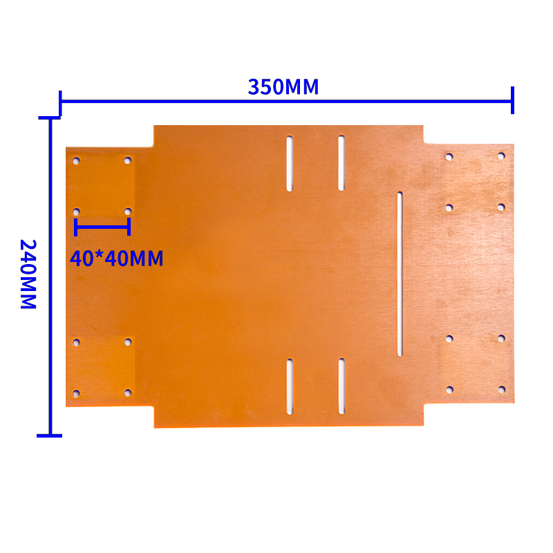 光轴锯云石机导轨电木底座瓷砖木工手推锯推台导轨木工裁板神器