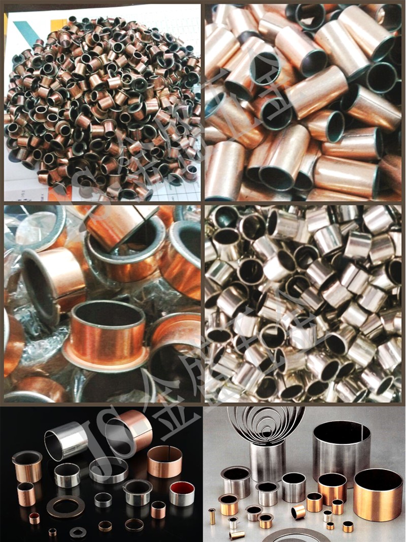 SF-1-3自润滑无油轴承内径3干式衬套直柱型含油复合轴承套杯士