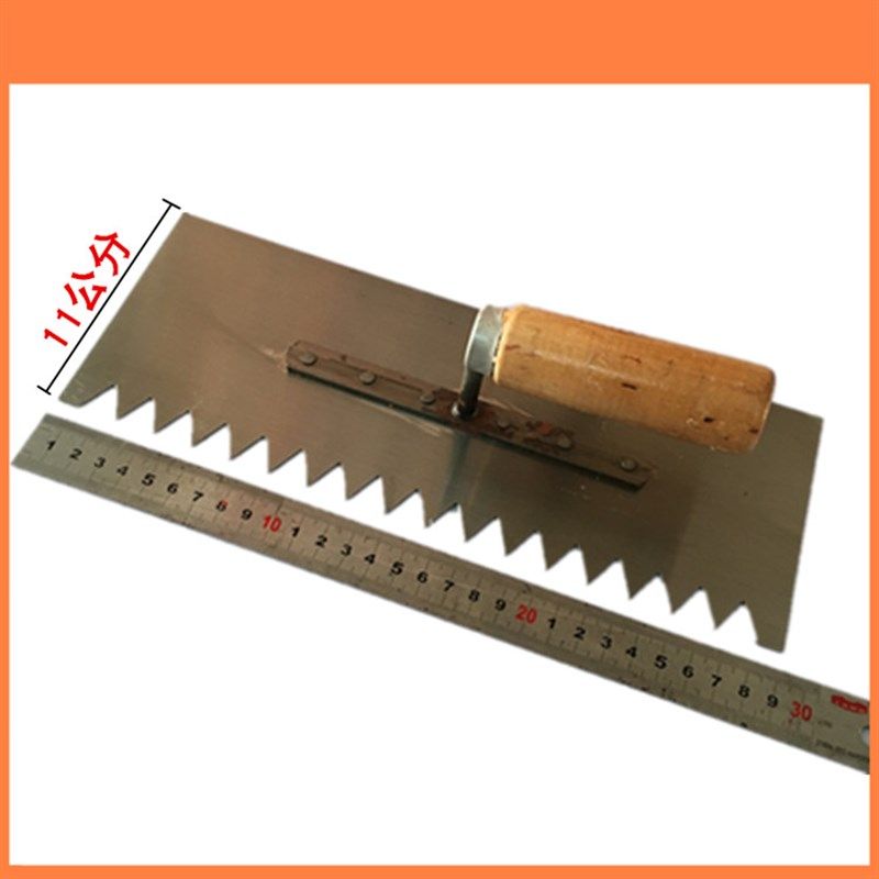 抹子 锯齿泥板 灰匙贴瓷砖刀铺瓷砖工具砌砖刀抹泥刀锯齿刮刀带齿,搬运/仓储/物流设备,机械式停车设备（立体停车库）,淘宝优惠券,粉丝福利购,淘宝优惠卷