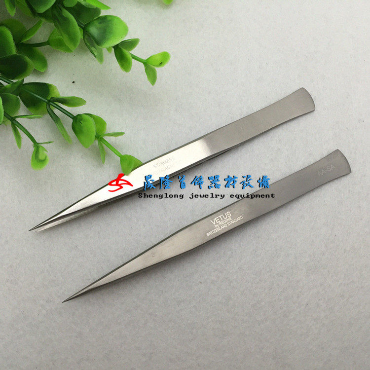瑞士AA夹 镊子双A夹不锈钢镊子 金银首饰加工工具  首饰器材,办公设备/耗材/相关服务,办公线材,淘宝优惠券,粉丝福利购,淘宝优惠卷