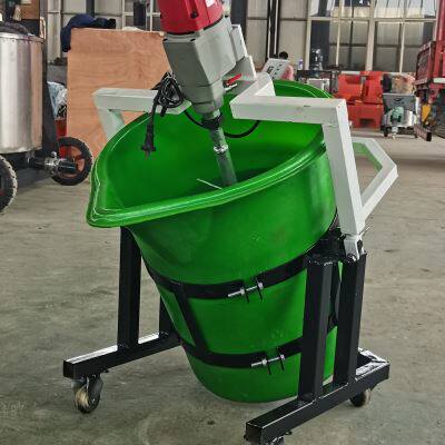 新品搅拌器电动塑料嘴小型家用搅b拌桶自流平石膏水泥搅拌机机鸭