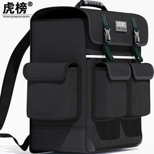 维修保洁电工 虎榜双肩工具包帆布加厚木工工具多功能手提大号安装