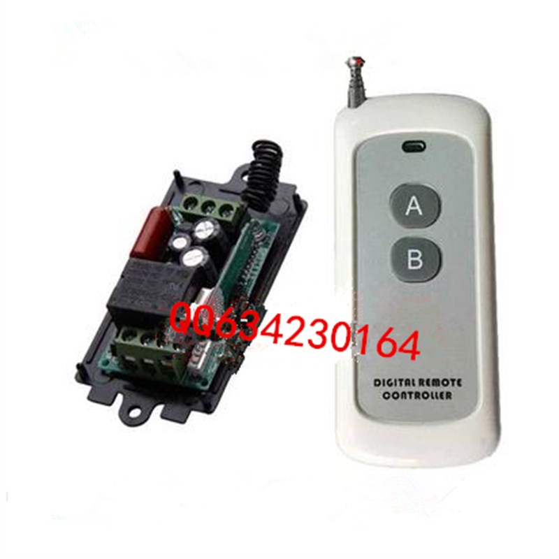 速发体电禁门电器12V小家积无线遥控开关模板 单路学习型1路 配