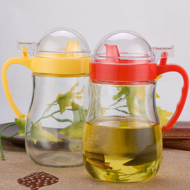 速发大号加厚酱璃壶漏油壶装油罐厨房家用品油瓶玻油瓶醋瓶醋防60