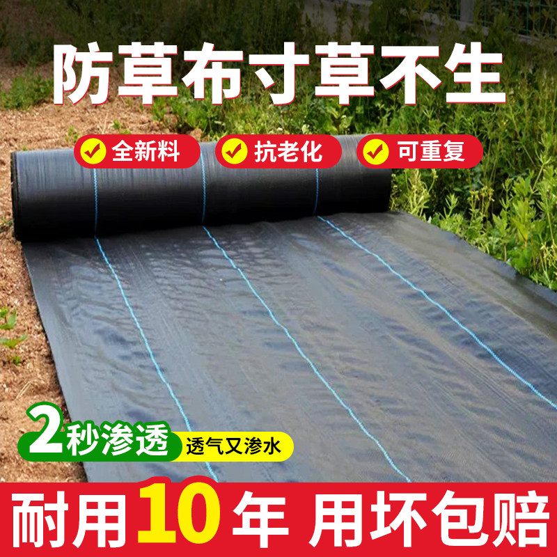 速发防草布除园果树盖艺布菜园果草专用布农用园草布结实耐用透气