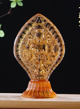 速发古法琉璃七政宝八吉家组合摆件祥居供奉龙佛法器礼王七珍用品