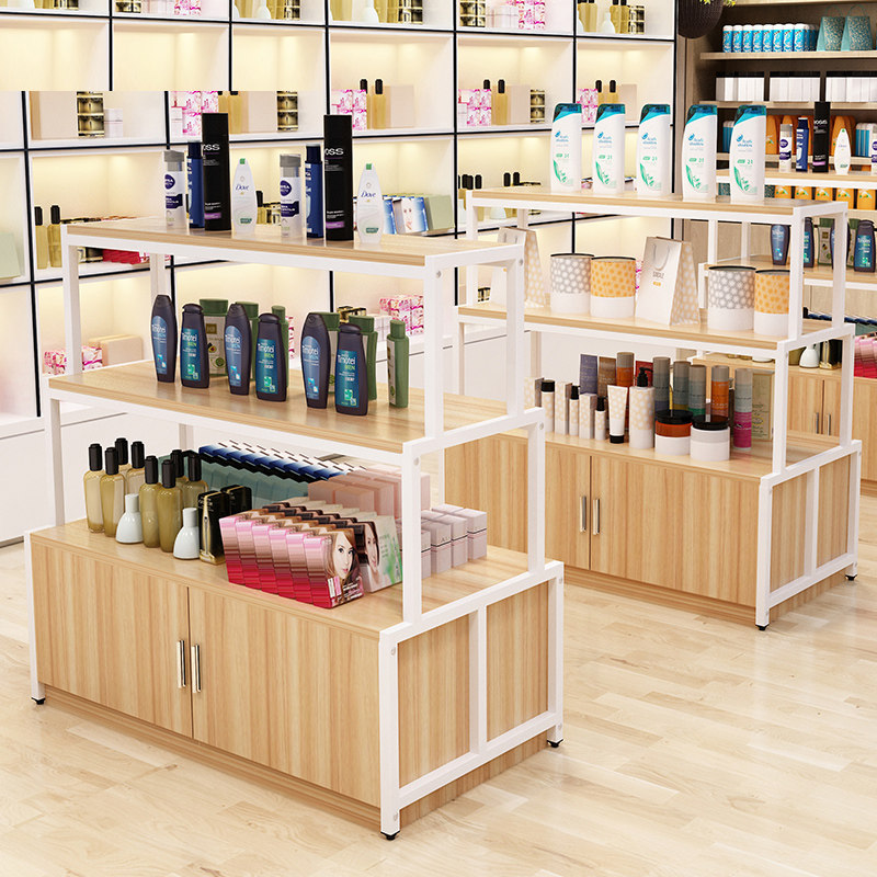 速发货玩化妆品展示架母婴店矮柜展柜童装童鞋货台文具柜具中岛柜