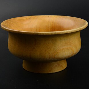 速发品糌粑碗酥油水细木碗饭碗藏式木碗枣木碗致工艺供茶碗单层