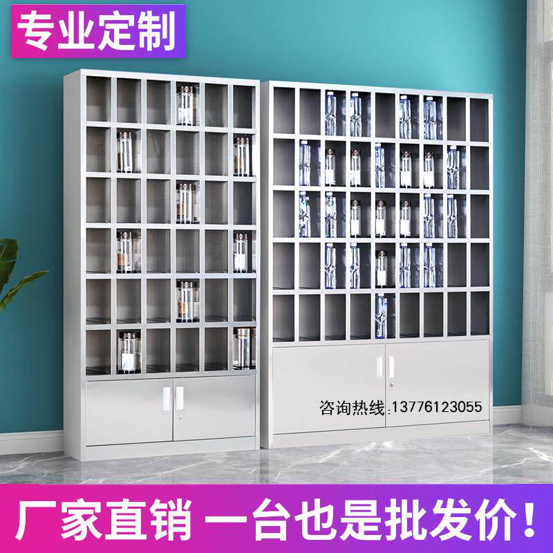 速发不锈钢员工水杯柜更衣柜工厂水杯架收间茶杯柜多门柜车纳柜茶