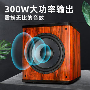 HIVI惠威喇叭BS12有源12寸超重低音专业大功率300W影院低音炮音响