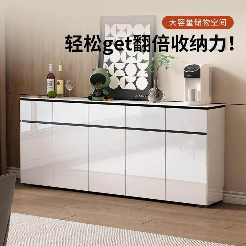简约餐柜客厅靠墙一体茶水柜家用厨房整体橱柜置物矮柜子储物柜,住宅家具,餐边柜,淘宝优惠券,粉丝福利购,淘宝优惠卷